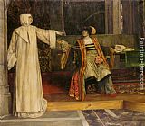 Stephen Reid Isabella and Angelo Measure for Measure painting